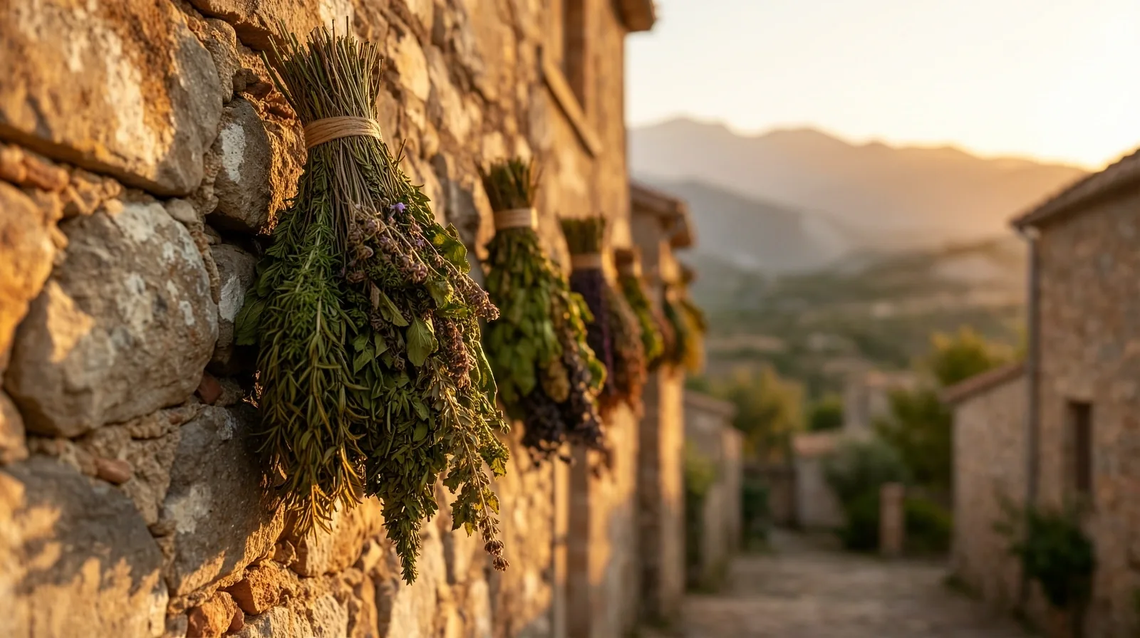 Iberian landscape at dawn