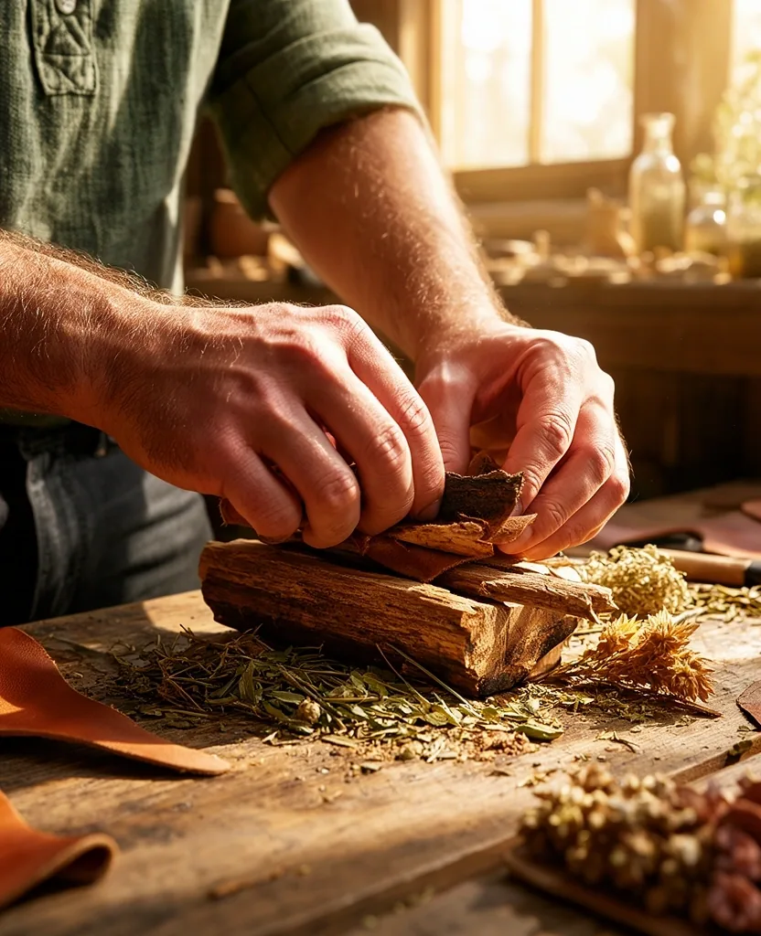 Traditional craft and focus